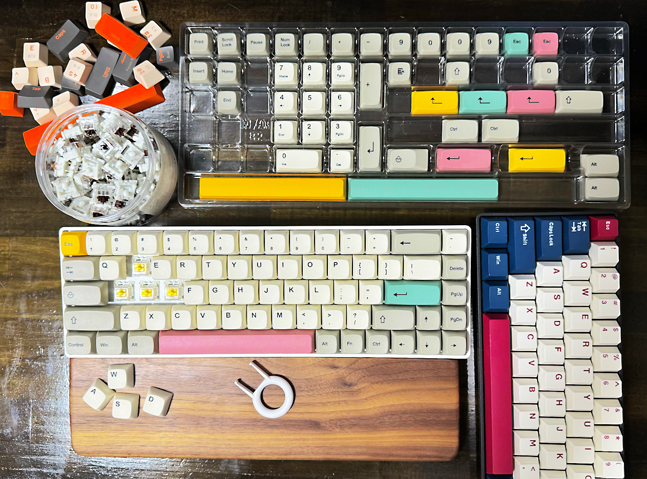 使用している自作キーボード