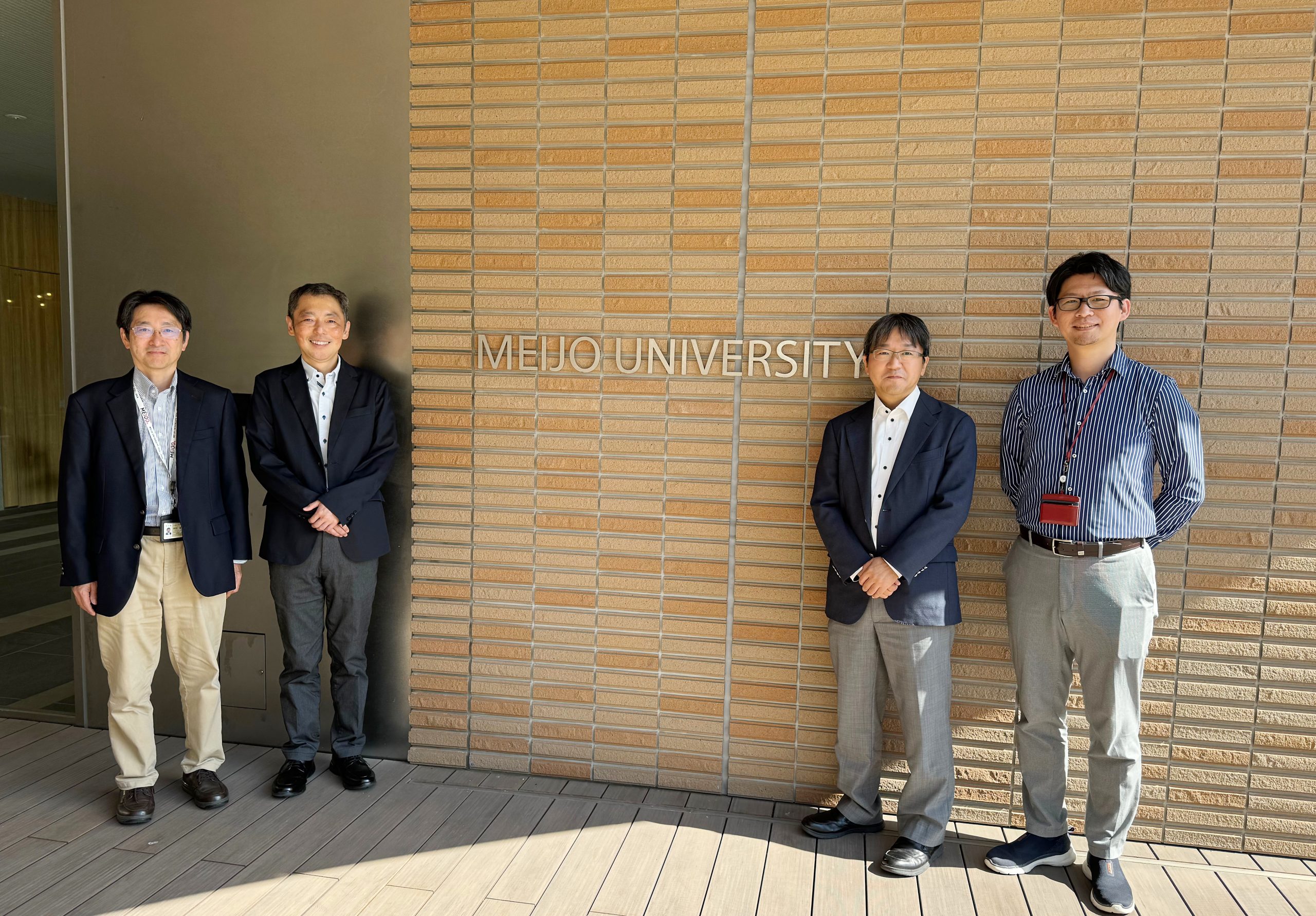 「名城大学大学院情報工学研究科の開設について（設置構想中）」柳田先生、吉川先生、鈴木先生、寺本先生に聞く。
