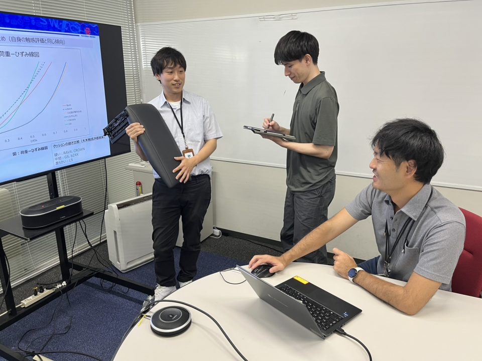 社内会議の様子